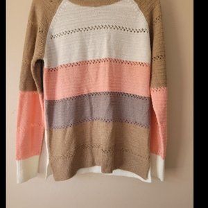 Multi Colored Knit Sweater